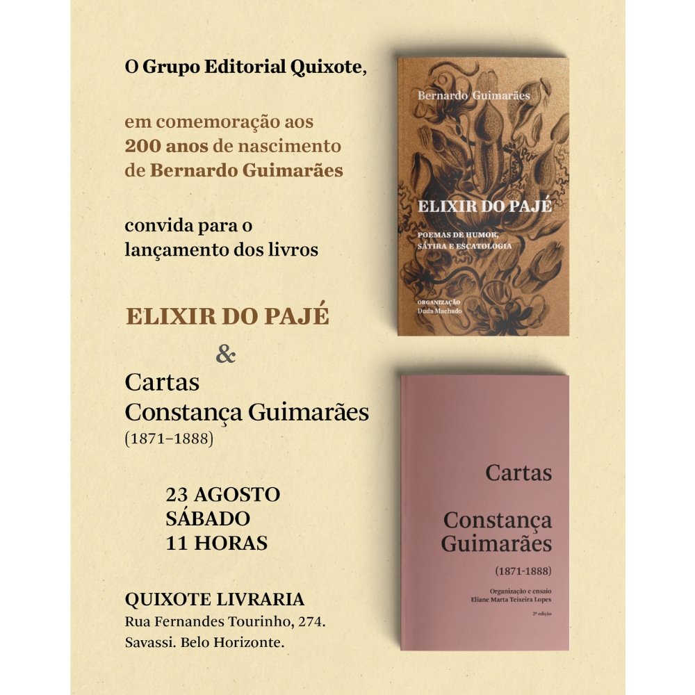 Cartas e Elixir do Pajé